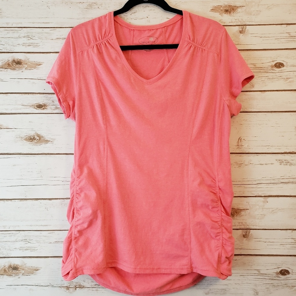 Tangerine athletic coral top XL